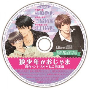 Hidoku Shinaide Vol 5 Animate Drama CD Cover